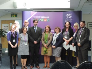 Graduates and staff